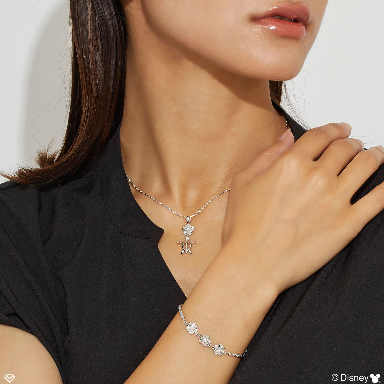 ディズニー Disney ブレスレット ハワイアンジュエリー プルメリア