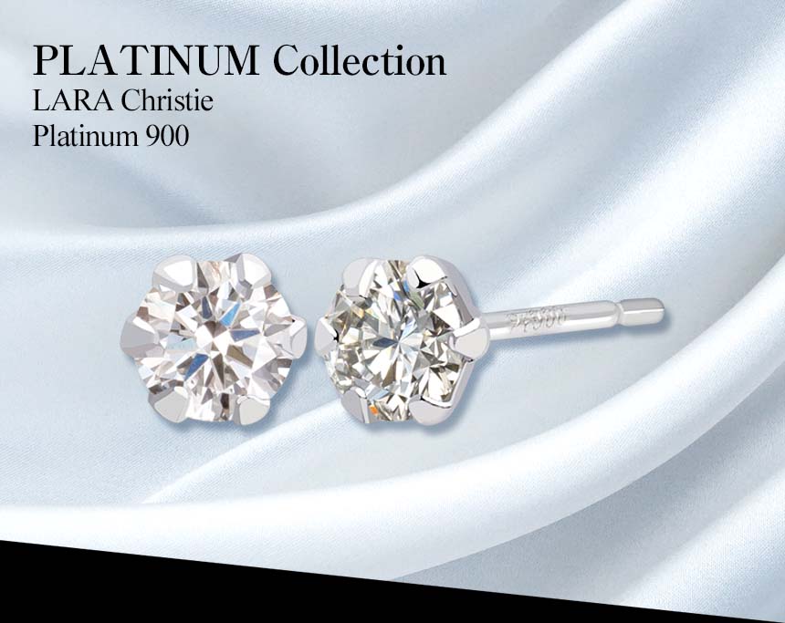 ピアス 両耳 計 0.1ct ダイヤモンド 1粒 スタッドピアス pt900