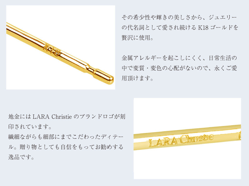 ピアス 両耳 計 0.5ct ダイヤモンド 1粒 スタッドピアス K18