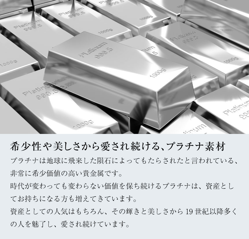 ネックレス チェーン あずきチェーン pt850 プラチナ lc70-0002-pt